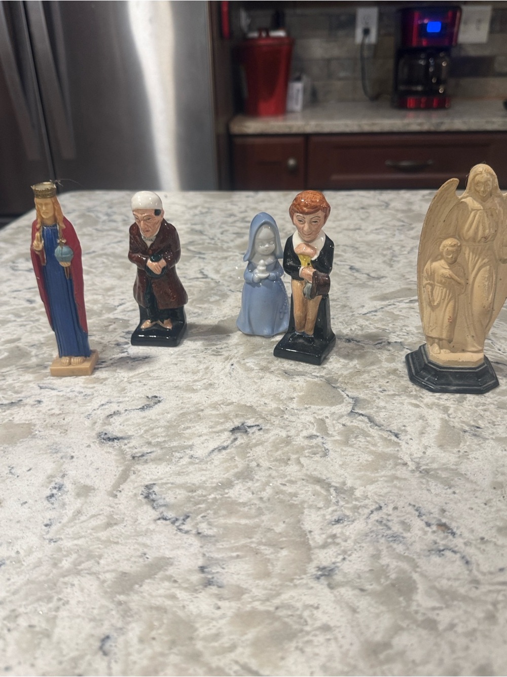 Religious Figurine Set - Multi-Color Home Accents